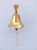 Brass Hanging Ship's Bell 6