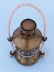 Brass Round Anchor Lantern 16" is fully assembled