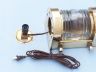 Solid Brass Masthead Electric Lamp 14" is fully assembled