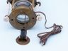 Brass Round Anchor Electric Lantern 16" is fully assembled