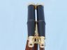 Floor Standing Admiral's Brass/Leather Binoculars 62