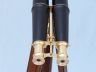 Floor Standing Admiral's Brass/Leather Binoculars 62