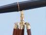 Floor Standing Admiral's Brass/Leather Binoculars 62