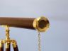 brass telescopes is fully assembled