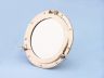 Brass Porthole Mirror 14" is fully assembled
