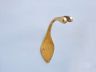 Brass Hanging Harbor Bell 10" is fully assembled