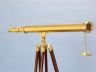 brass telescopes is fully assembled