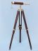 Floor Standing Brass/Wood Harbor Master Telescope 42" is fully assembled