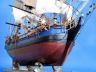 historic ship models is fully assembled