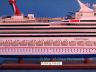 cruise ship model is fully assembled