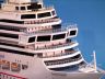 cruise ship model is fully assembled