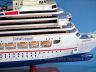 cruise ship model is fully assembled