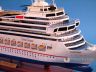 cruise ship model is fully assembled