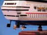 cruise ship models is fully assembled