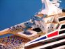 cruise ship models is fully assembled
