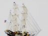 tall model ship is fully assembled