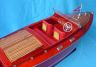 Chris Craft is fully assembled
