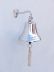 Chrome Hanging Ship's Bell 6