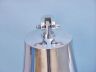 Chrome Hanging Harbor Bell 13" is fully assembled