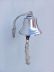 Chrome Hanging Harbor Bell 4" is fully assembled