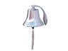 Chrome Hanging Harbor Bell 10" is fully assembled