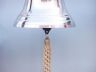 Chrome Hanging Harbor Bell 5.5" is fully assembled