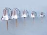 Chrome Hanging Harbor Bell 5.5" is fully assembled