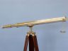 Floor Standing Chrome Harbor Master Telescope 60" is fully assembled