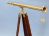 Floor Standing Chrome Harbor Master Telescope 60" is fully assembled