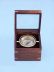 Solid Brass Lifeboat Compass w/ Rosewood Box 7" is fully assembled