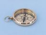 Solid Brass Beveled Lensatic Compass w/ Rosewood Box 4" is fully assembled