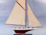 model sailboats is fully assembled