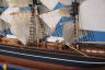 historic ship models is fully assembled