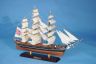 historic ship models is fully assembled