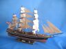 Cutty Sark is fully assembled
