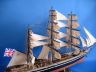 Cutty Sark is fully assembled