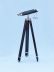 Floor Standing Admiral's Chrome/Leather Binoculars on stand 62