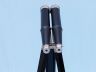 Floor Standing Admiral's Chrome/Leather Binoculars on stand 62