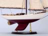 model sailboats is fully assembled