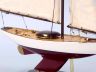 model sailboats is fully assembled