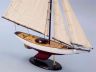 model sailboats is fully assembled