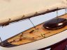 model sailboats is fully assembled