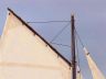 model sailboats is fully assembled
