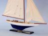 model sailboats is fully assembled