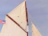 model sailboats is fully assembled