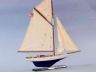 model sailboats is fully assembled