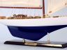model sailboats is fully assembled