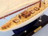 model sailboats is fully assembled