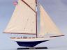 model sailboats is fully assembled