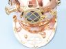 diving helmet is fully assembled